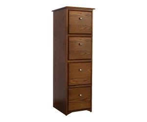 Amish Economy Four-Drawer File Cabinet