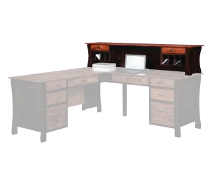 Amish Kapernaum Hutch Top (Finished Back Included)