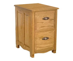 Amish Laurel Two-Drawer File Cabinet*