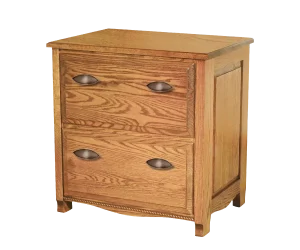 Amish Laurel Two-Drawer Lateral File Cabinet*