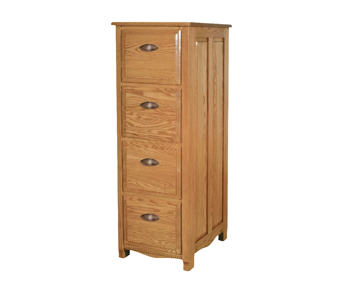 Amish Laurel Four-Drawer File Cabinet*