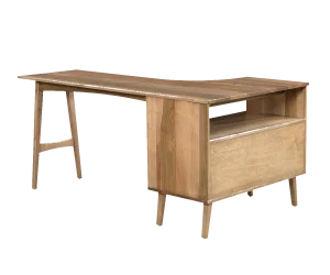 Amish Lake Mills Corner Desk