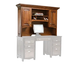 Amish Laurel Hutch* for 62" Desk