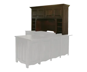 Amish Laurel Hutch* for 72" Desk