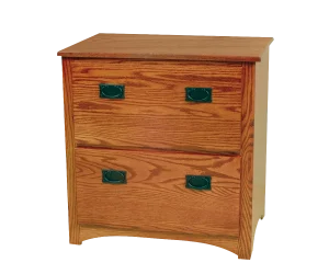 Amish Mission Two-Drawer Lateral File Cabinet*