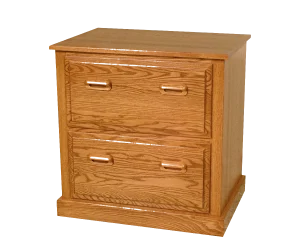 Amish Traditional Two-Drawer Lateral File Cabinet*