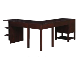 Amish Wakefield L-Desk