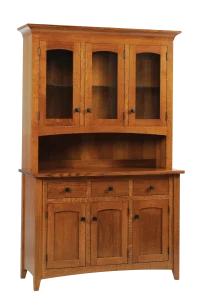 Amish Blakely 4 Door Hutch, Base Only Only