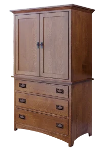 Amish Empire Mission Armoire