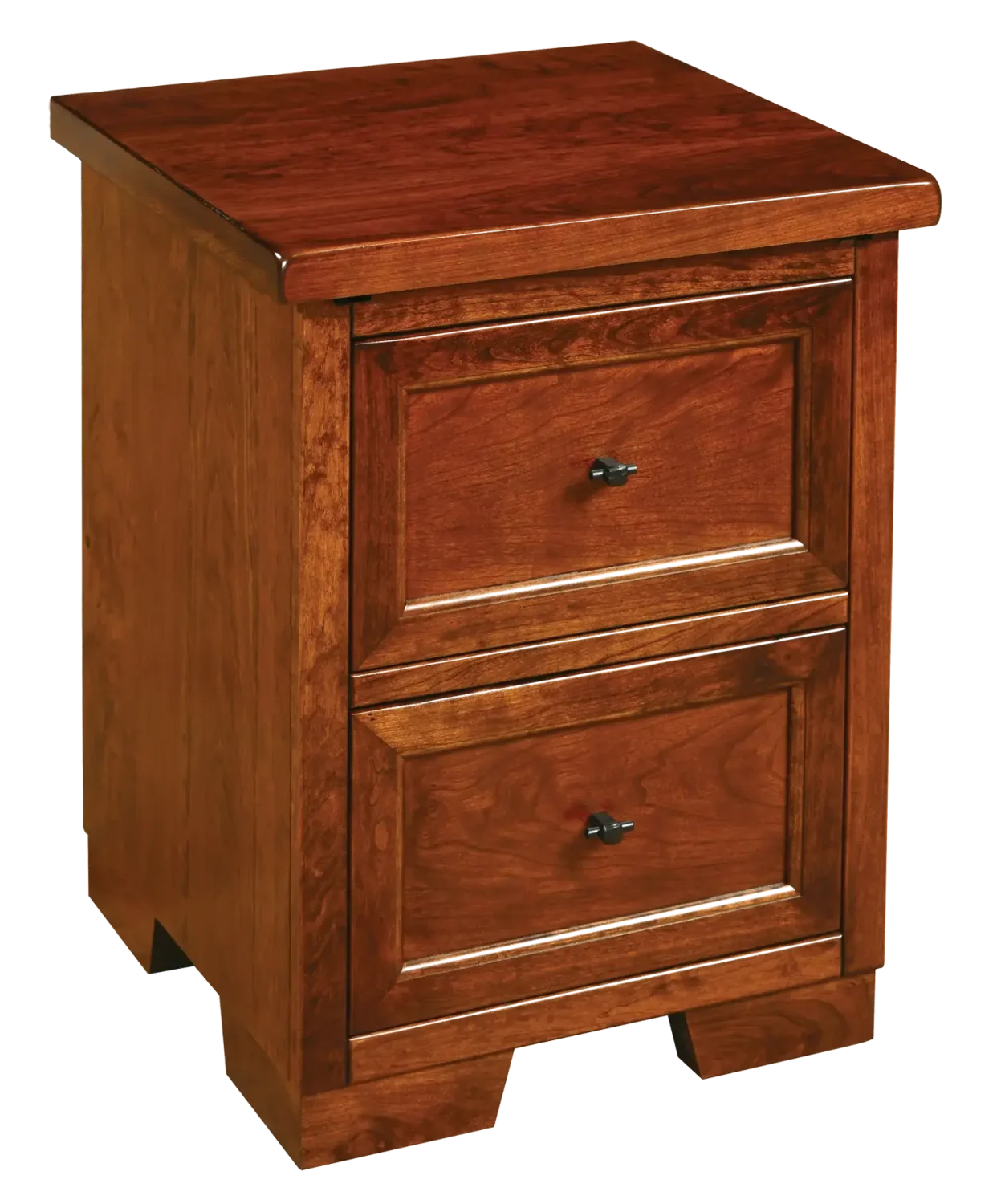 Amish Farmhouse 2 Drawer Nightstand