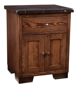 Amish Farmhouse Heritage 1 Drawer 1 door Nightstand