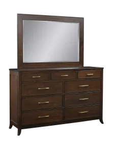 Amish Kingston 66" Tall Dresser (9 Drawers)