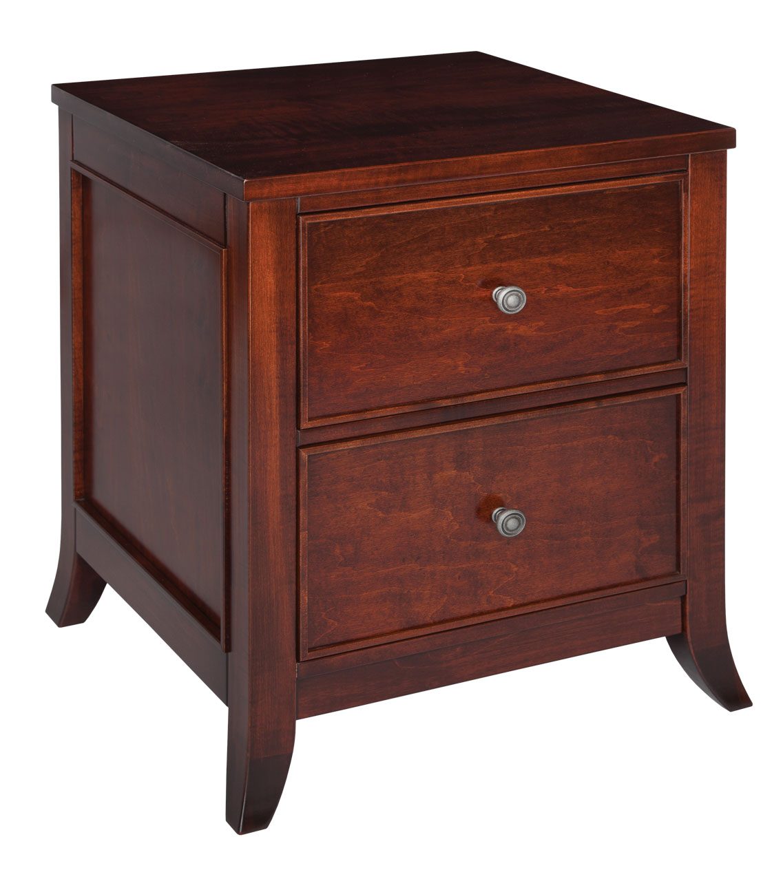 Amish Kingston Nightstand with 2 Drawers