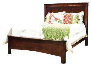 Amish Meridian Panel Bed