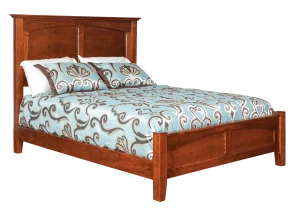 Amish Shaker Panel Bed