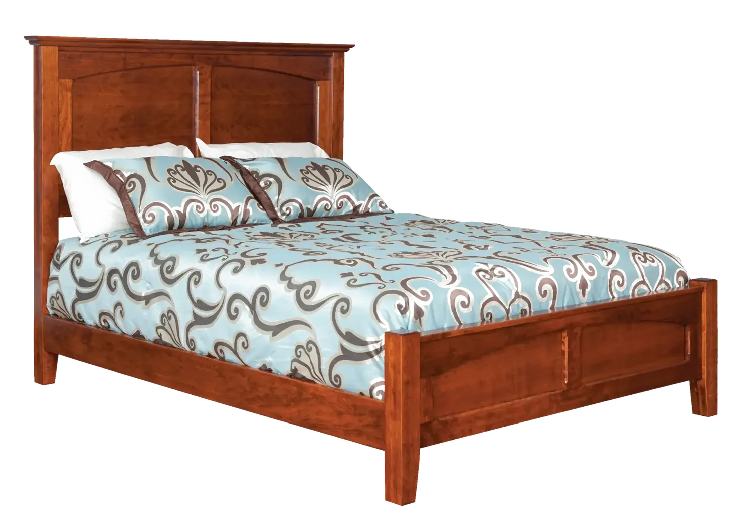 Amish Shaker Panel Bed