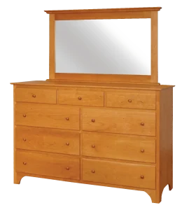 Amish Shaker Tall Dresser