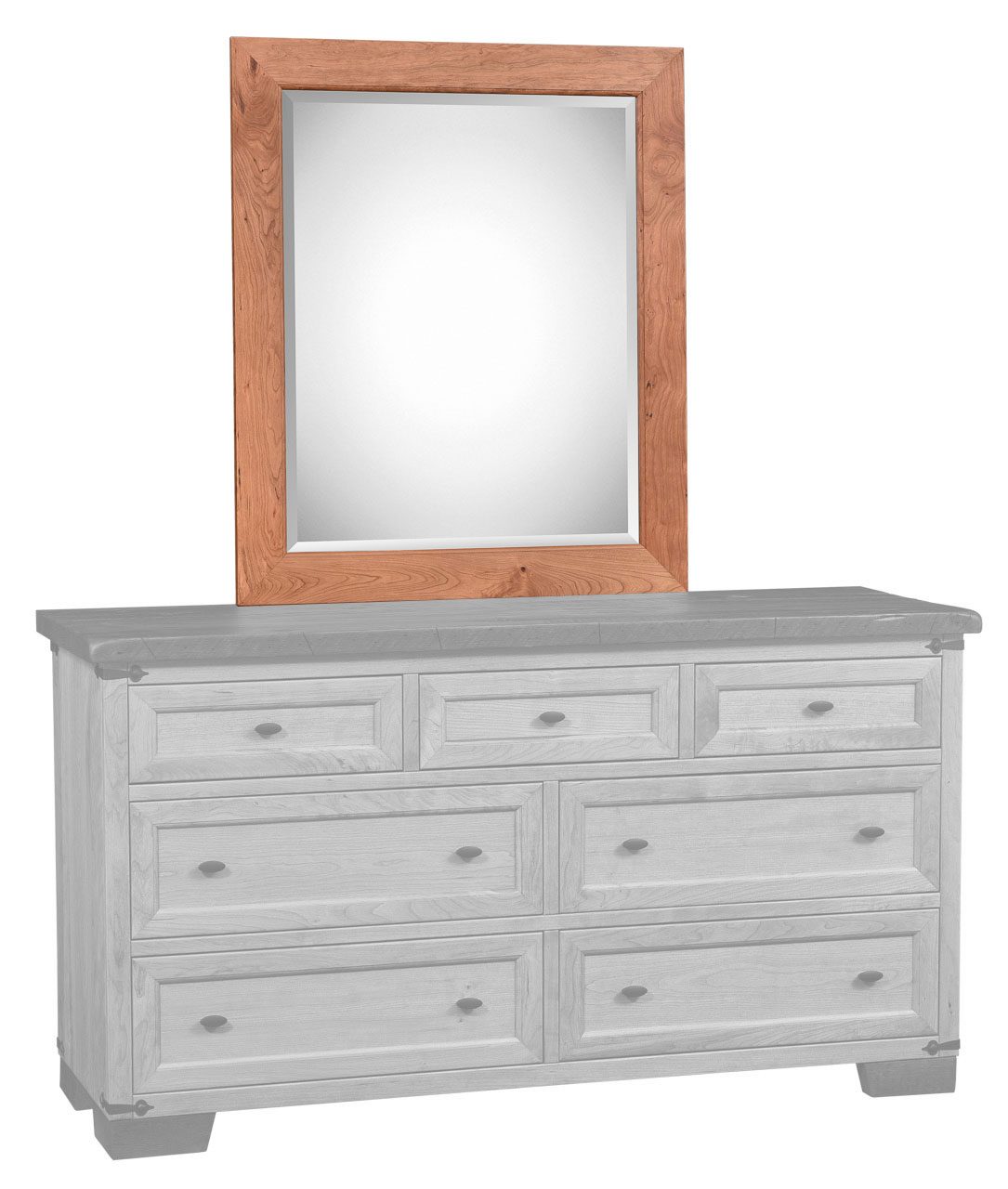 Amish Farmhouse Heritage Landscape Mirror Only