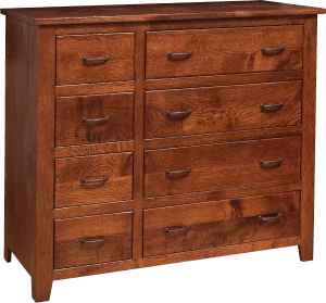 Amish Bloomfield 8-Drawer Chest