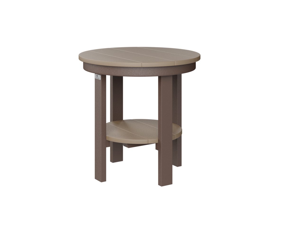 Round End Table Dining Height by Berlin Gardens