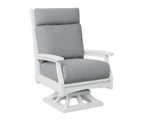 Classic Terrace High Back Swivel Rocker by Berlin Gardens