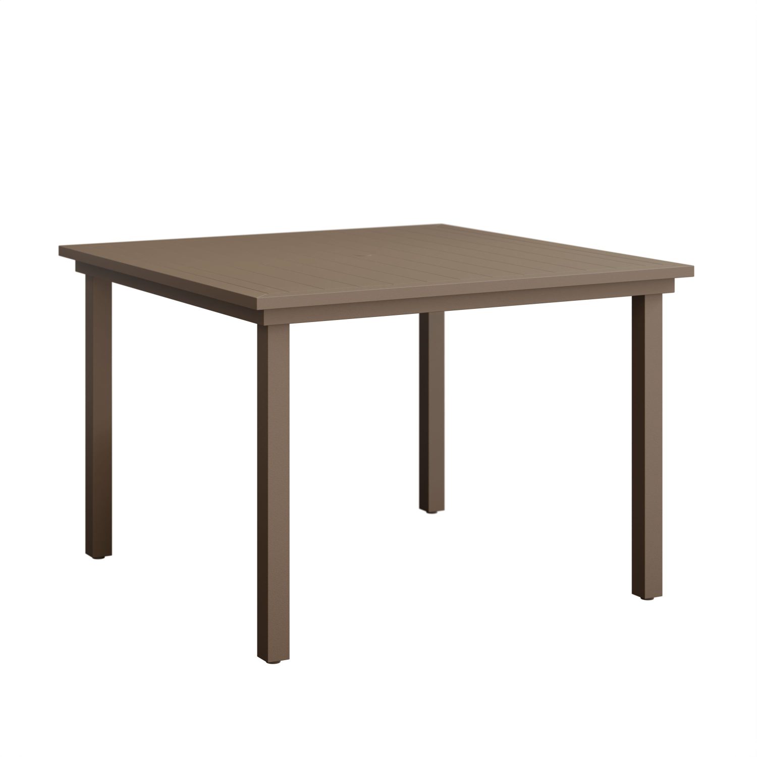 Vida 44” Square Aluminum Dining Table by Berlin Gardens