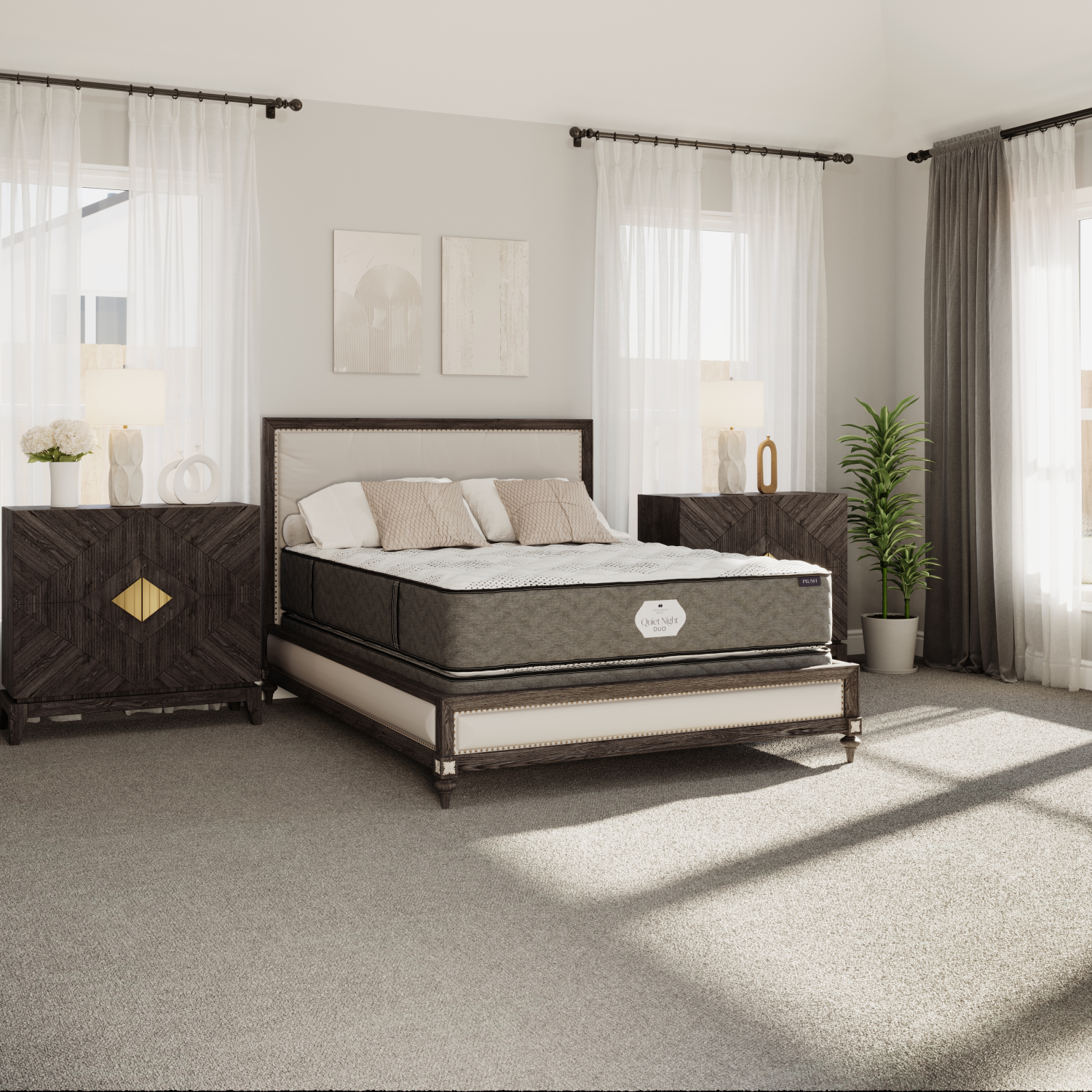 Quiet Night Duo Plush Mattress