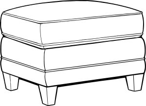 Style 366 Ottoman