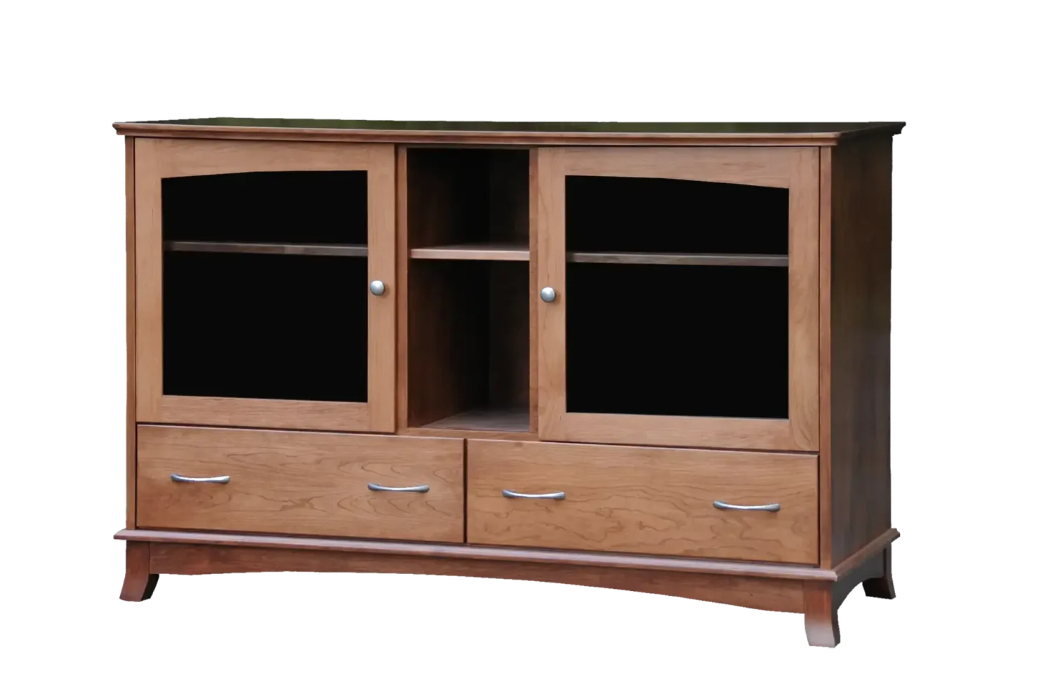 Amish Crescent 60" Plasma TV Stand