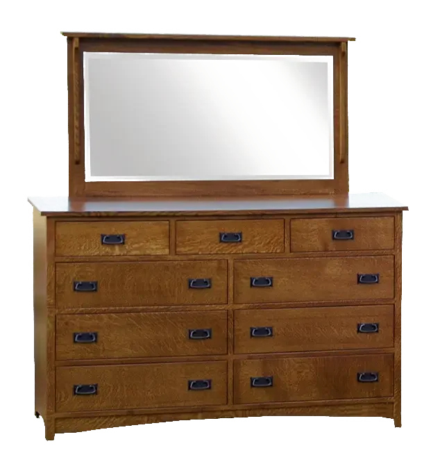 Amish Empire Mission 66" Tall Dresser Only