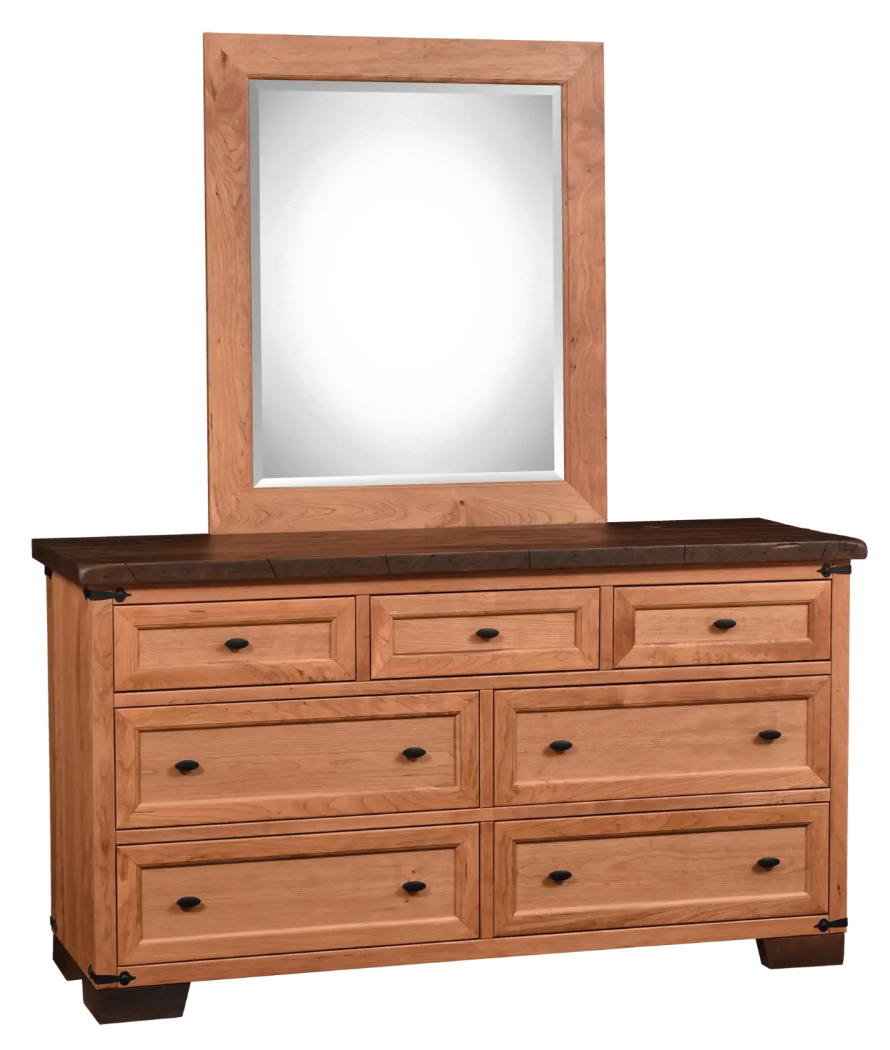 Amish Farmhouse Heritage Double Dresser Only