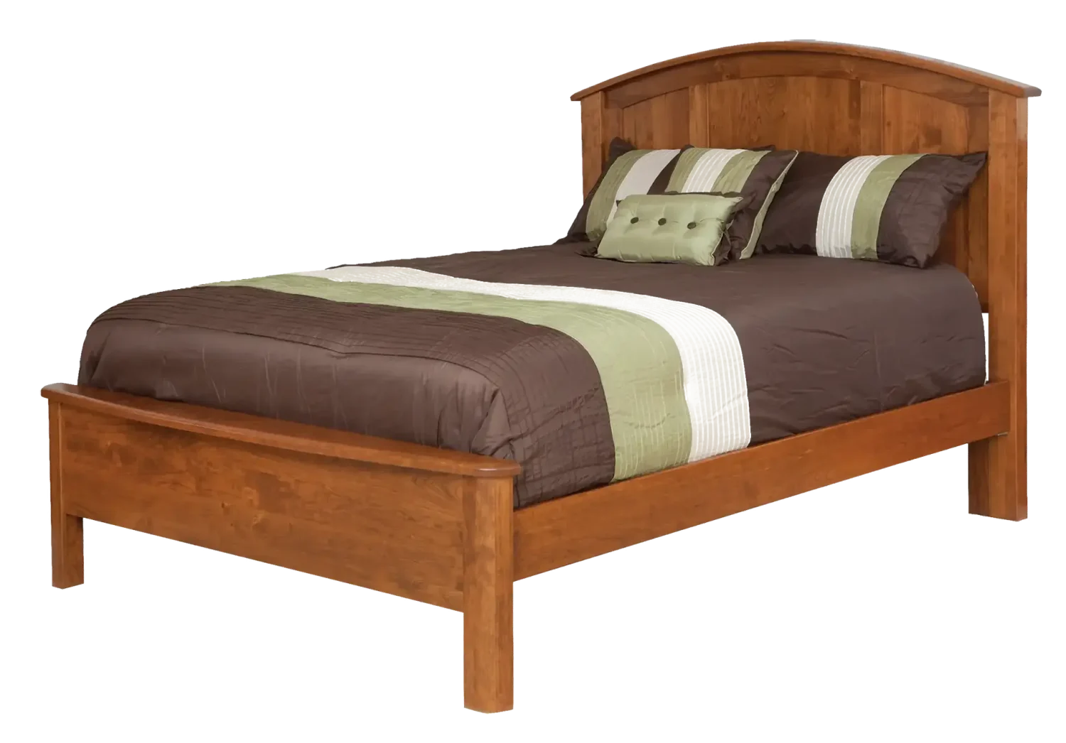 Amish Meridian Arch Panel Bed