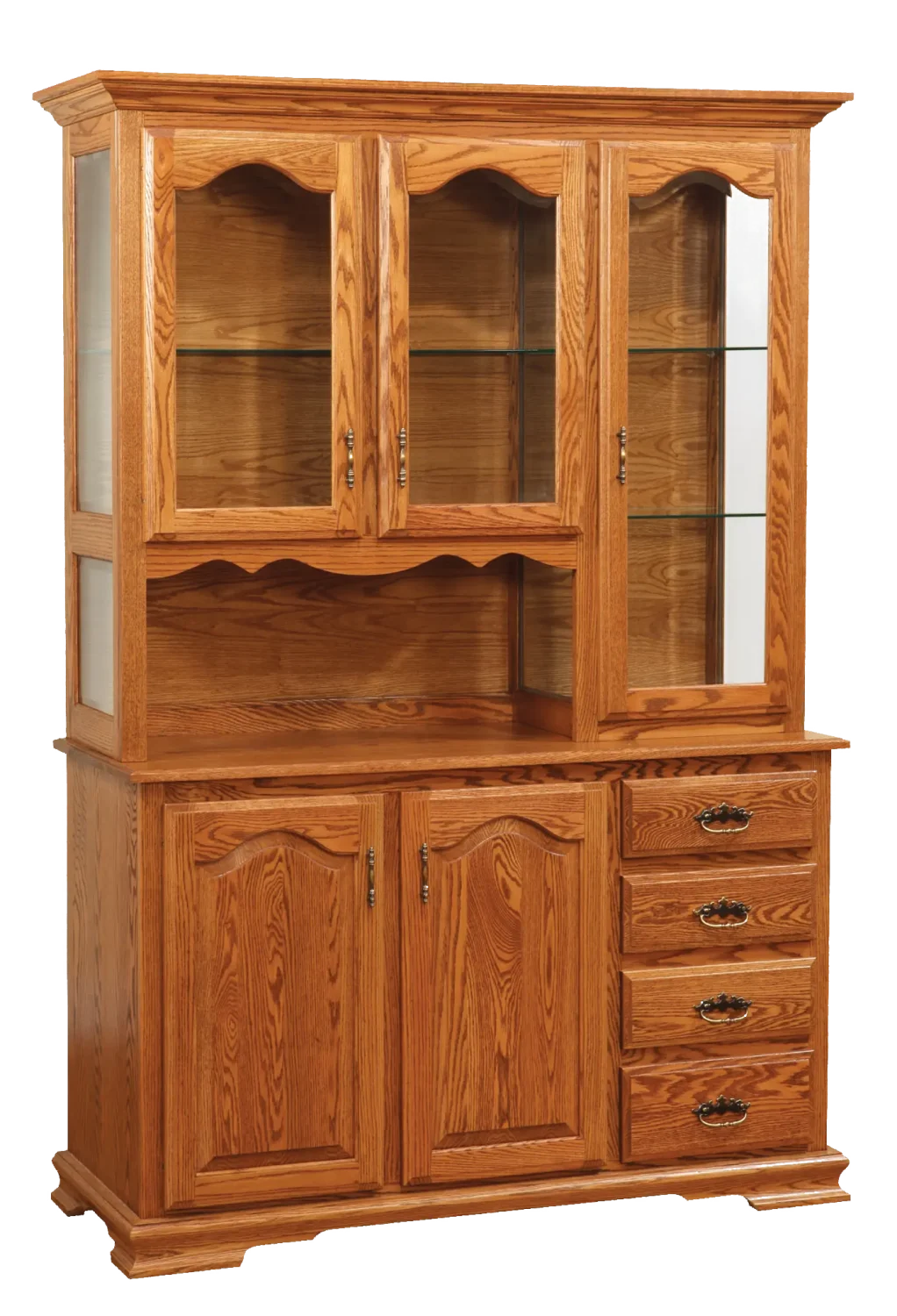 Amish Heritage Hutch, Top Only