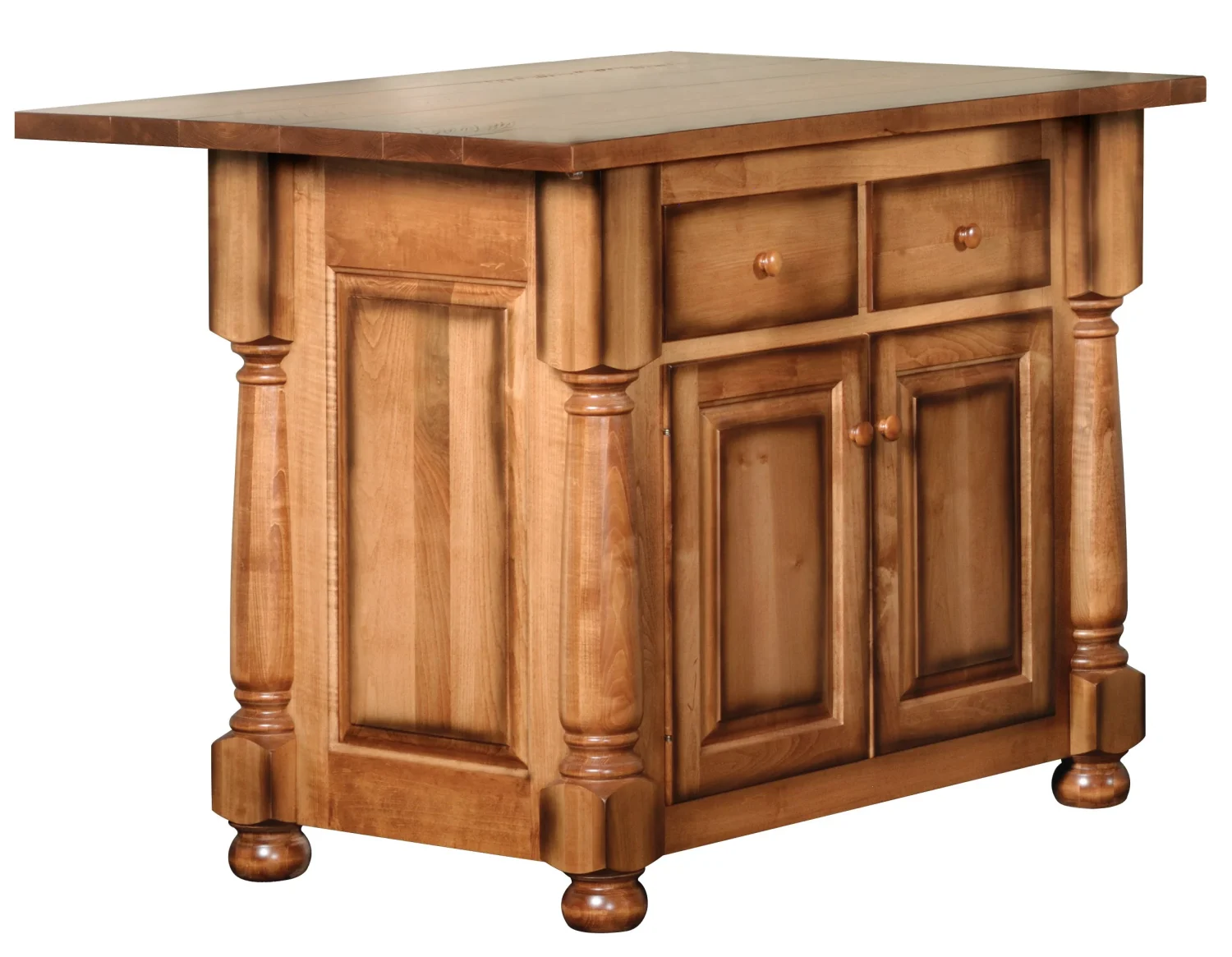 Amish Kimberly Island Base Only