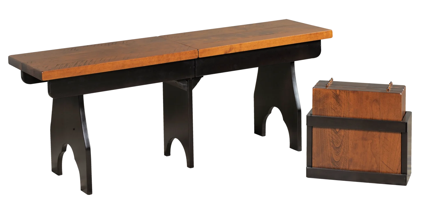 Amish Olympia Extendable Bench