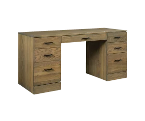 Amish Hudson Double Pedestal Desk
