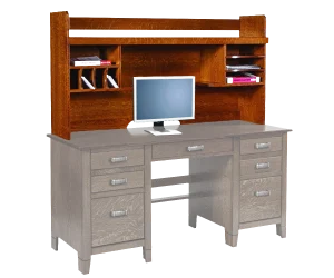 Amish Jacobsville Hutch Top