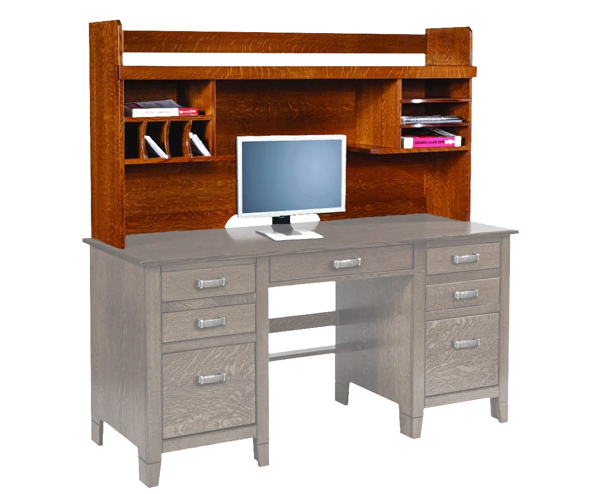 Amish Jacobsville Hutch Top