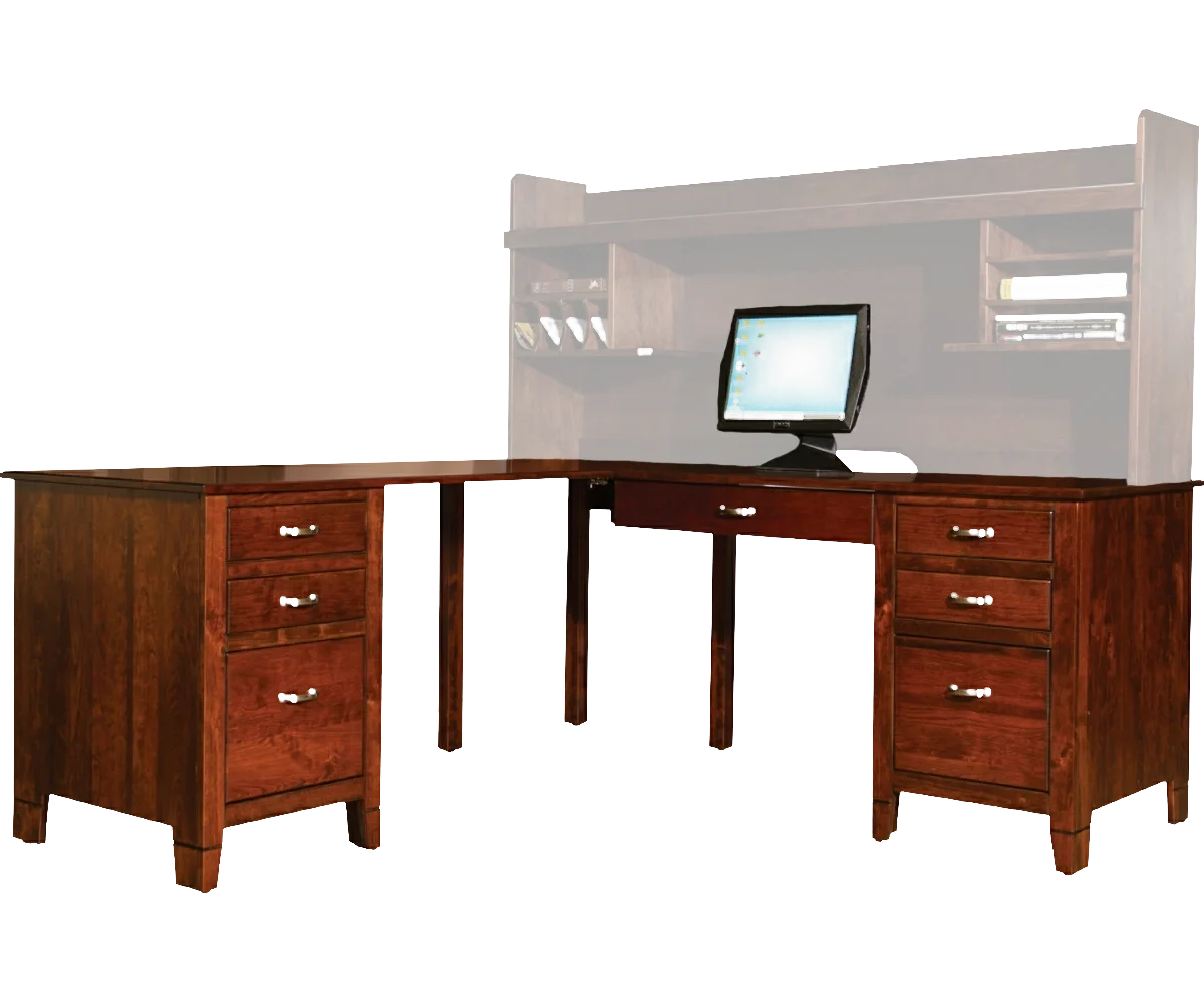 Amish Jacobsville Corner Computer Desk
