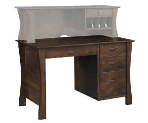 Amish Kapernaum Single Pedestal Desk