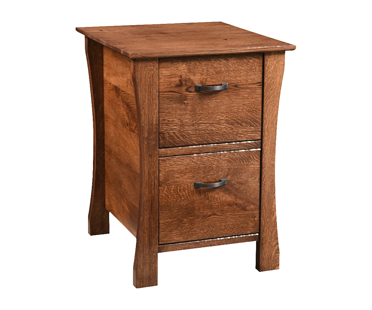Amish Kapernaum 2 Drawer File Cabinet