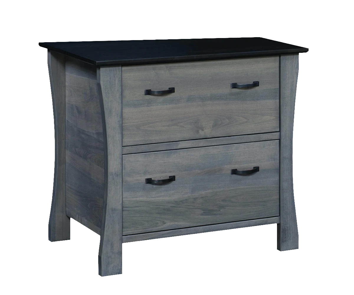 Amish Kapernaum 2 Drawer Lateral File Cabinet
