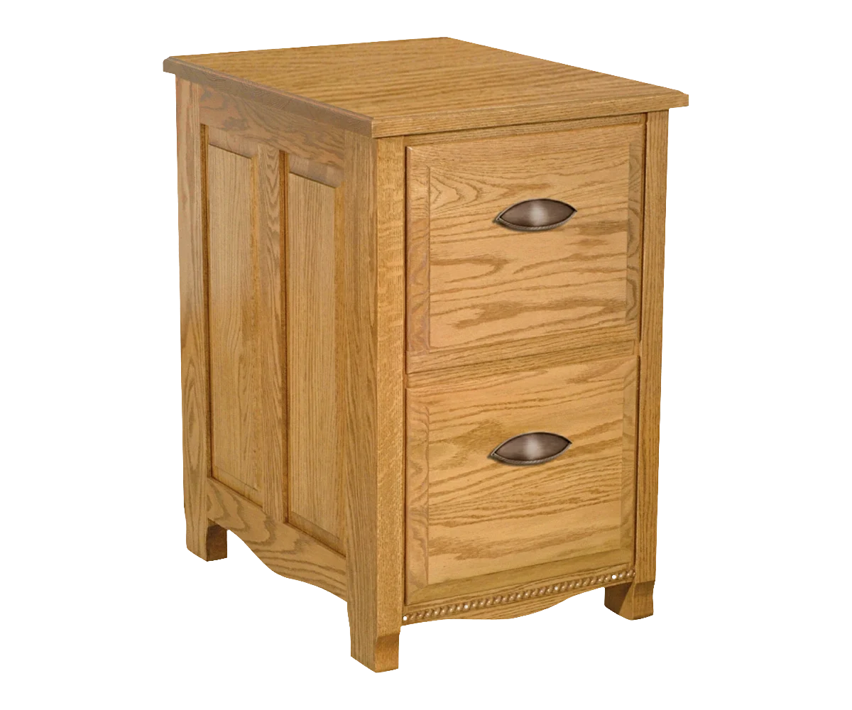 Amish Laurel Two-Drawer File Cabinet*