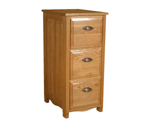 Amish Laurel Three-Drawer File Cabinet*