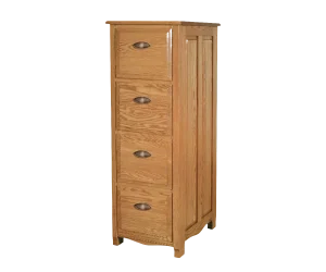 Amish Laurel Four-Drawer File Cabinet*
