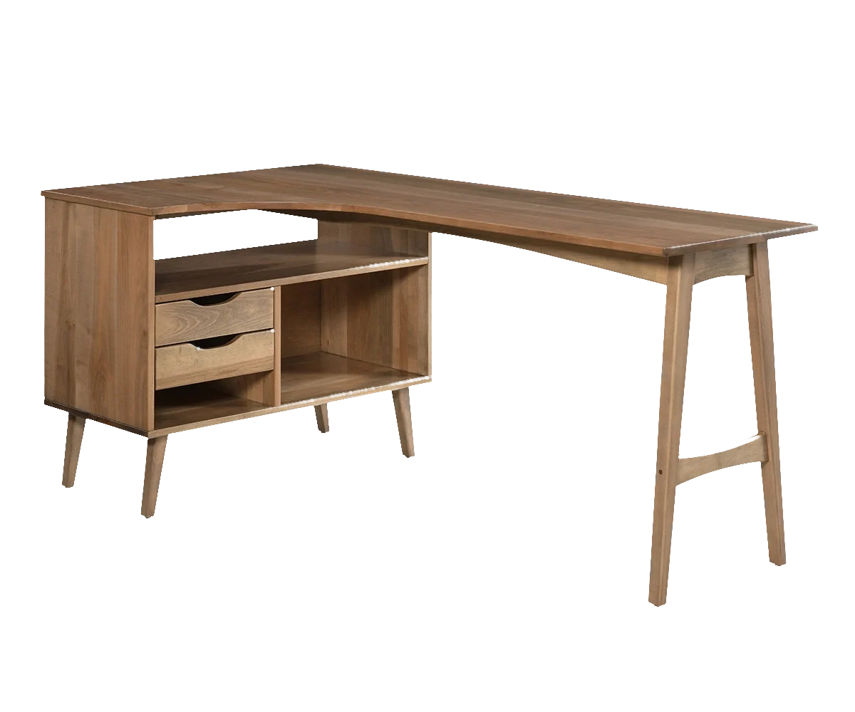 Amish Lake Mills Corner Desk