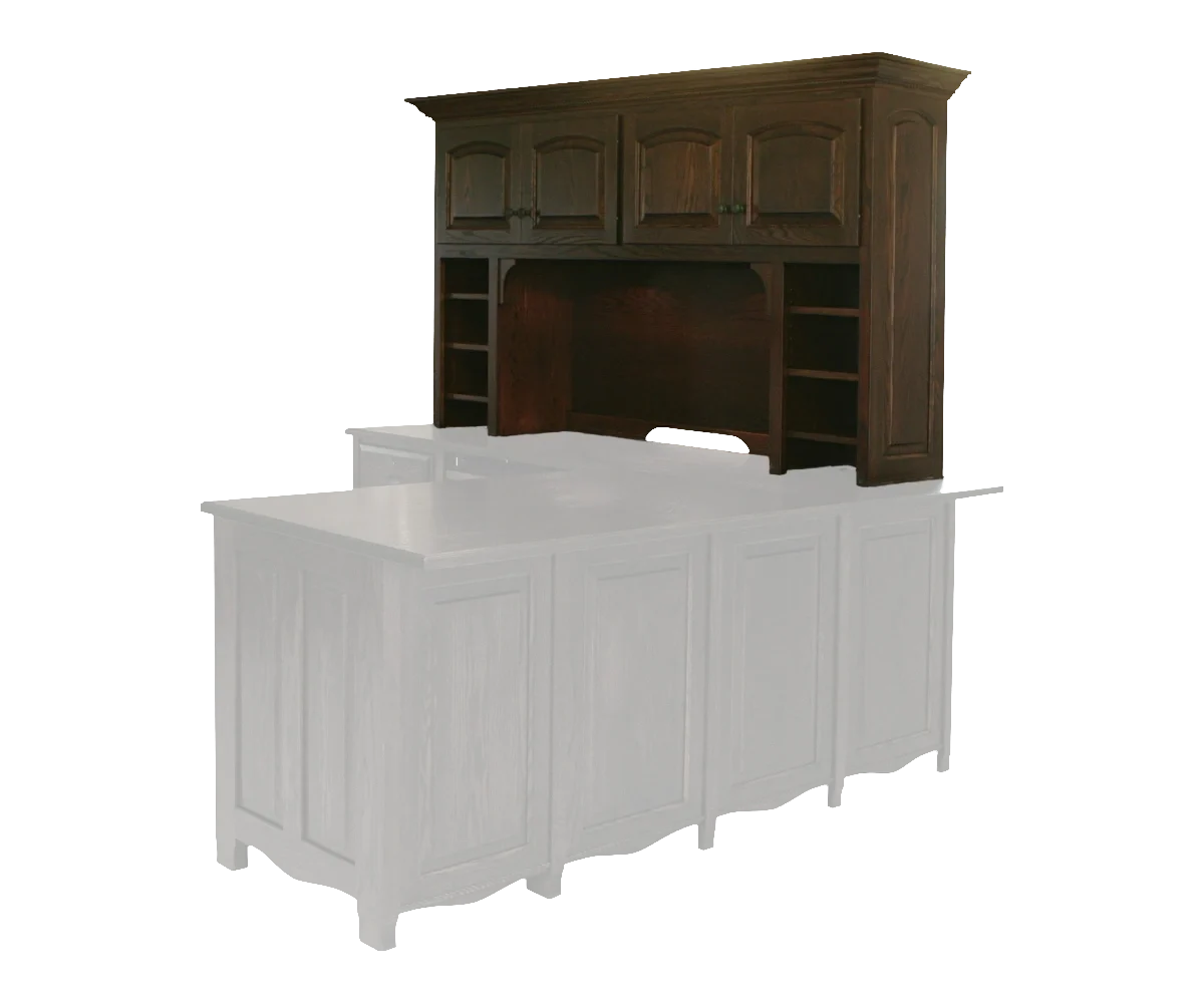 Amish Laurel Hutch* for 72" Desk