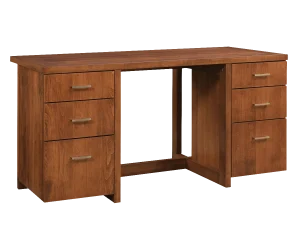 Amish Montrose Double Pedestal Desk