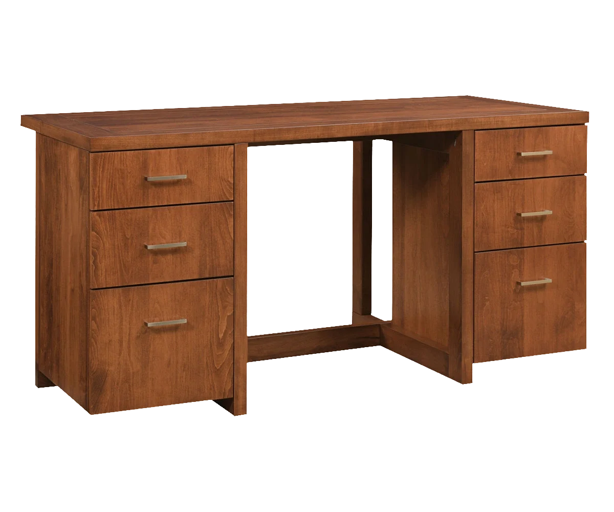 Amish Montrose Double Pedestal Desk