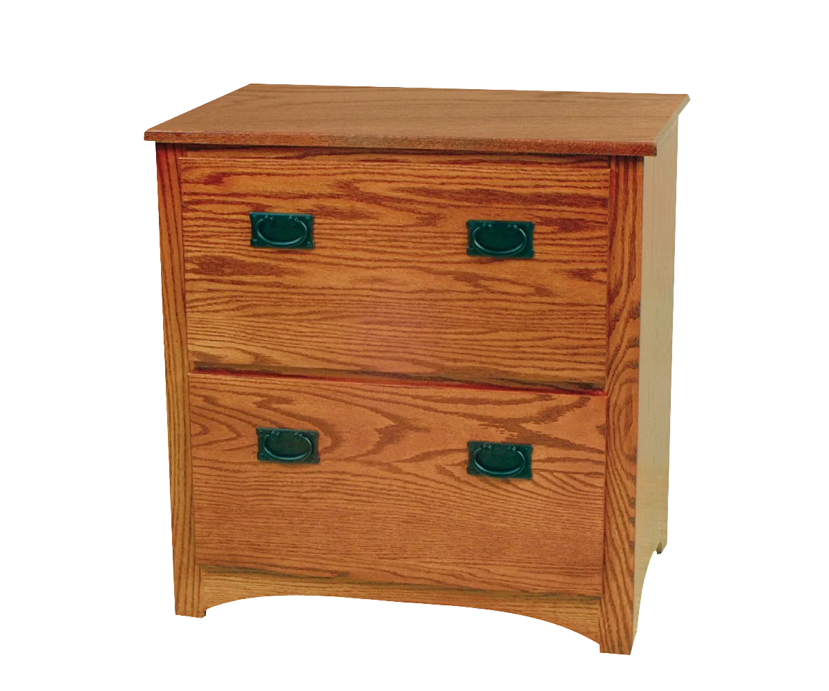 Amish Mission Two-Drawer Lateral File Cabinet*